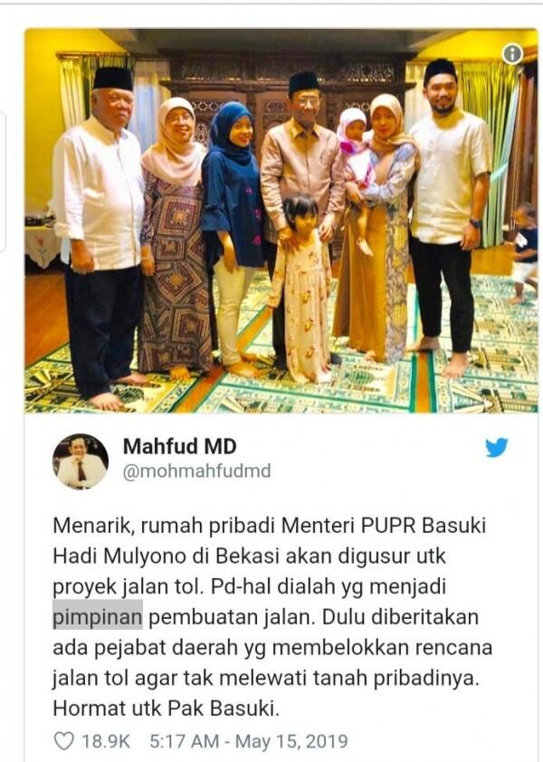 Rumah Kena Gusur Proyek Tol, Menteri Basuki: Ya Sudah, Terusin!