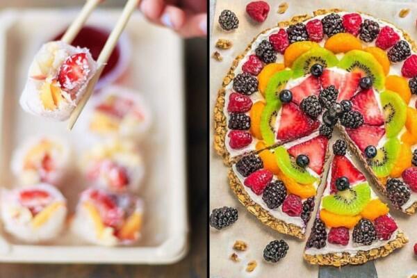 Resep Fruit Sushi & Pizza, Kreasi Buah Unik yang Bikin Nagih
