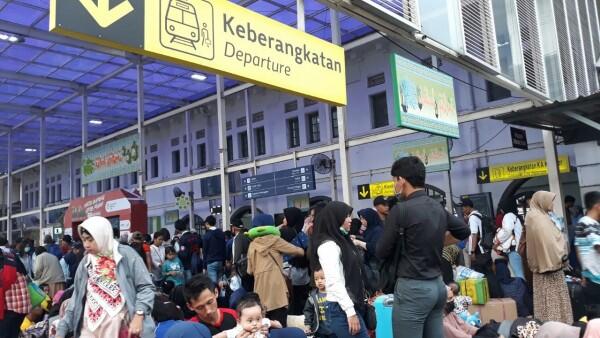 Stasiun Pasar Senen Siapkan Fasilitas Baru untuk Pemudik