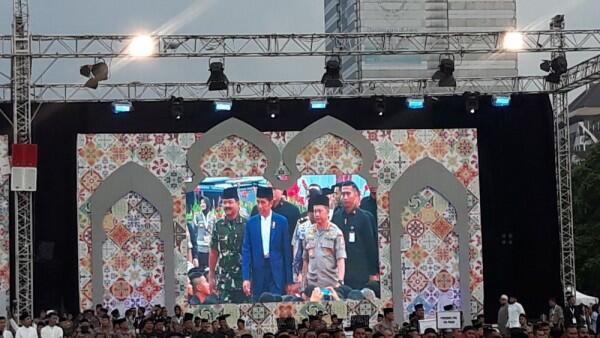 Buka Bersama TNI-Polri, Jokowi Janjikan 3 Hal Ini