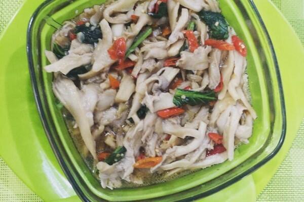 Menu Praktis Ramadan: Capcay Jamur Saus Tiram