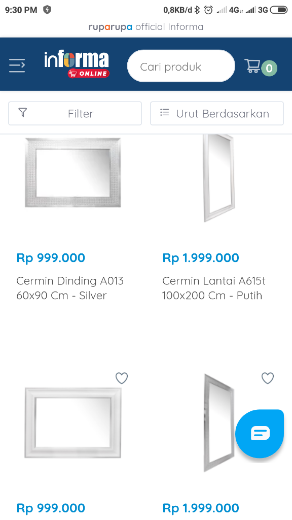 DIY Membuat cermin rias mewah dengan budget rendah