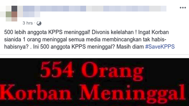 Deretan Racun yang Disebut dalam Hoax 'Petugas KPPS Tewas Diracun