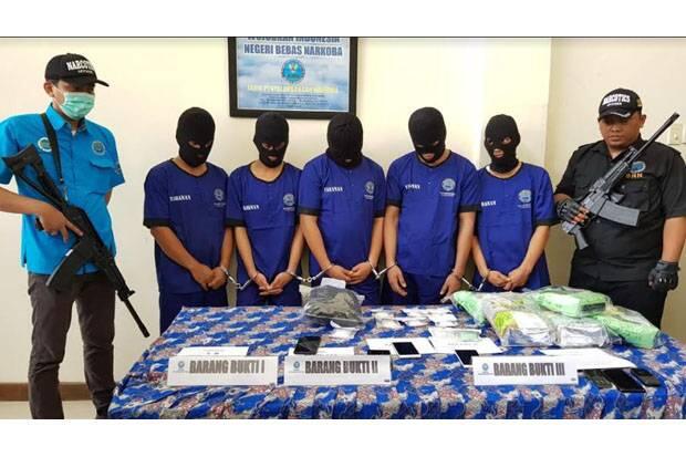 BNN Provinsi Babel Amankan 7 Kg Sabu asal Malaysia