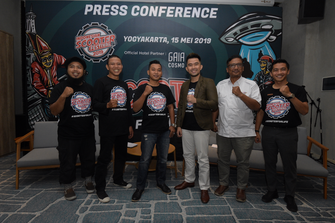 Press Conference : Indonesian Scooter Festival #3 | 21-22 SEP 2019 Jogja Expo Center