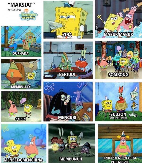  Download  740 Koleksi Gambar Lucu  Spongebob  Editan Paling Lucu 