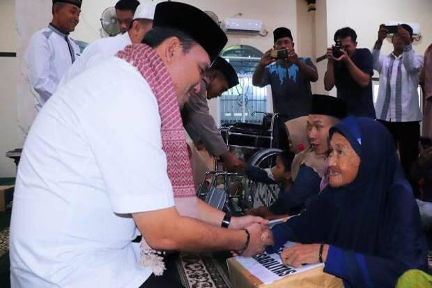 Safari Ramadhan di Peninggalan, Wabup Beni Ajak Warga Makmurkan Masjid