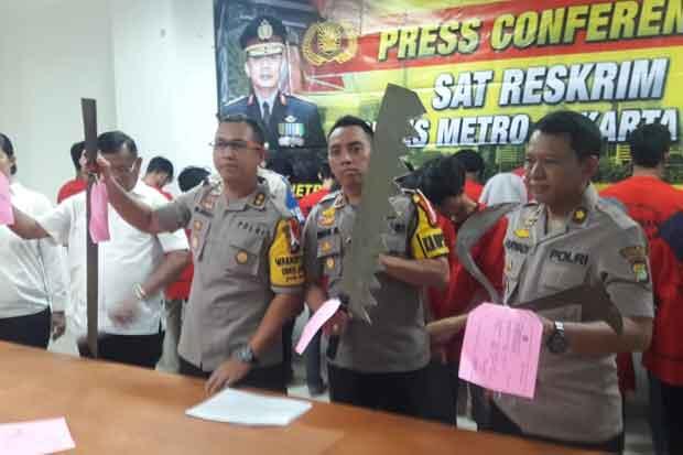 Bawa Senjata Tajam, Puluhan Peserta SOTR Diciduk Polisi