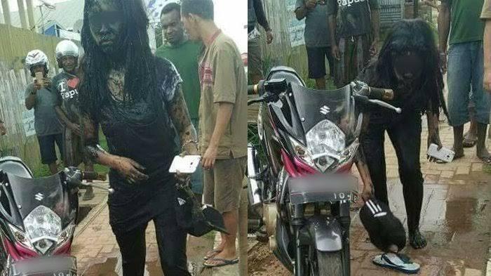 Wah Gila Sih !! Akibat Main Hp Di Jalan Malah Bikin Ngakak