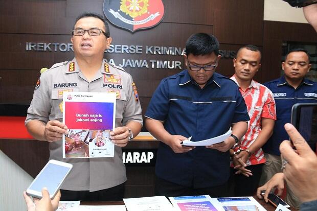 Warga Pamekasan Ditangkap Polda Jatim Atas Dugaan Penghinaan Presiden