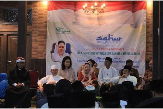 Shinta Nuriyah Wahid Serukan Anak Bangsa Perkuat Tali Persaudaraan