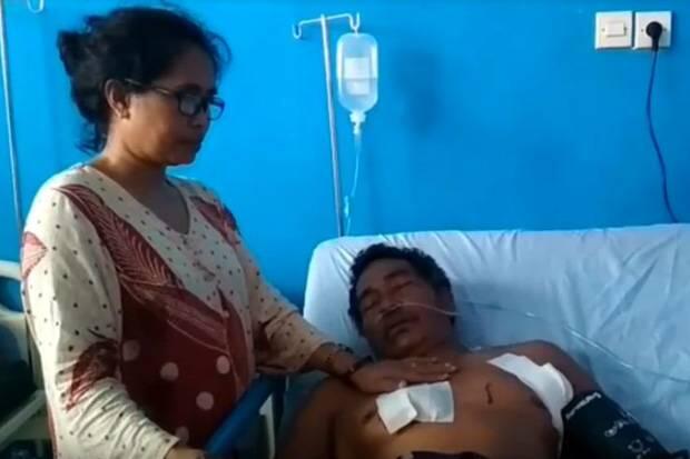 Diterkam Buaya, Dada dan Pinggang Pria Ini Terluka