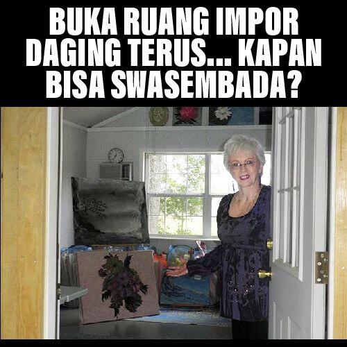 Buka Ruang Impor Terus, Gimana Mau Swasembada Daging? 