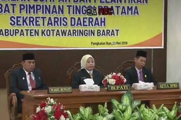 Ketua DPRD Kobar: Sekda yang Baru Harus Bisa Beradaptasi dengan Birokrasi