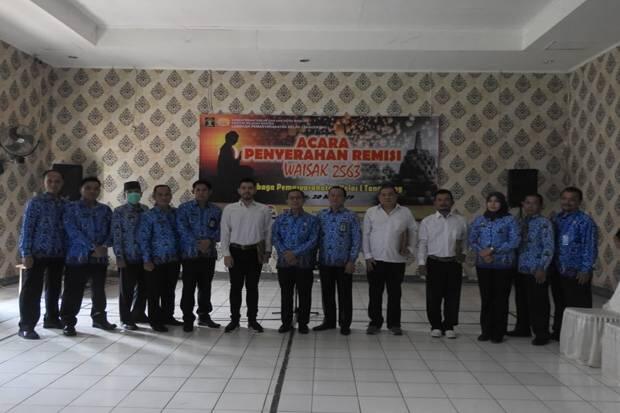 41 Napi Beragama Budha di Lapas Tangerang Dapat Remisi Waisak