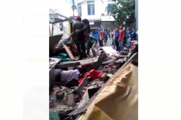 Gedung SD Roboh di Pasar Baru, Polisi Tetapkan 4 Orang Tersangka