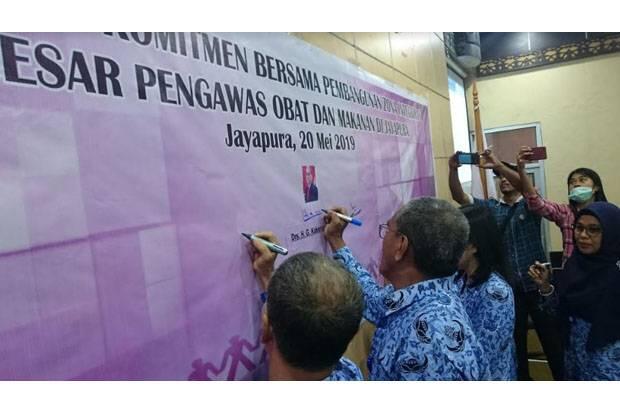 BBPOM Musnahkan Pangan Tidak Layak Edar di Jayapura