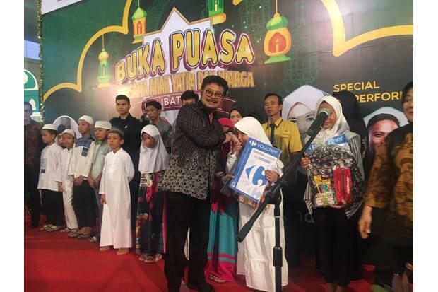 Warga Apartemen Kalibata City Ajak Ratusan Anak Yatim Buka Bersama