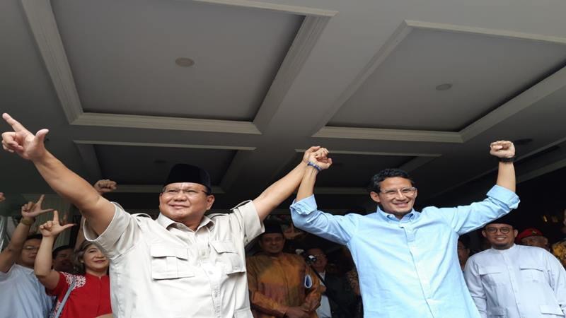 Prabowo-Sandi Ajukan Gugatan Pilpres 2019 ke MK