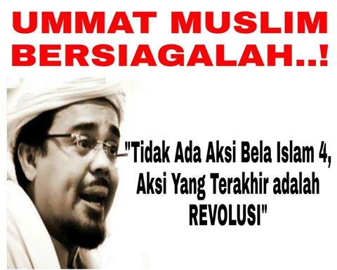 Habib Muhsin FPI Serukan Ambil Alih Kedaulatan Rakyat