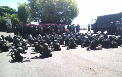 Siaga Satu, 1.500 Pasukan Marinir Bersenjata Lengkap Diterbangkan ke Jakarta