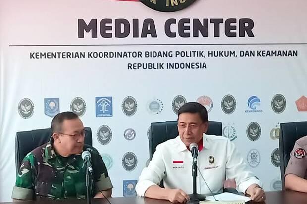 Wiranto Minta Rencana Aksi Duduki Instansi Pemerintah Dibatalkan