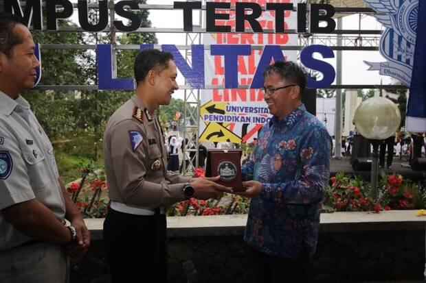 Polda Jabar Tunjuk UPI Jadi Kampus Tertib Lalu Lintas