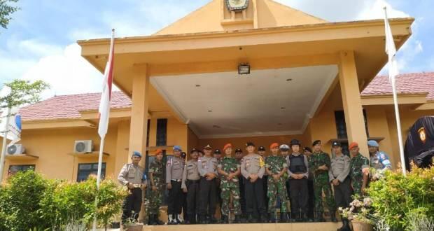 Polres Bintan Gelar Patroli dan Perketat Keamanan Gedung KPU dan Bawaslu