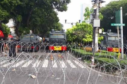 Setelah Tetapkan Hasil Pemilu, Gedung KPU Dijaga Ketat