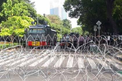 Setelah Tetapkan Hasil Pemilu, Gedung KPU Dijaga Ketat