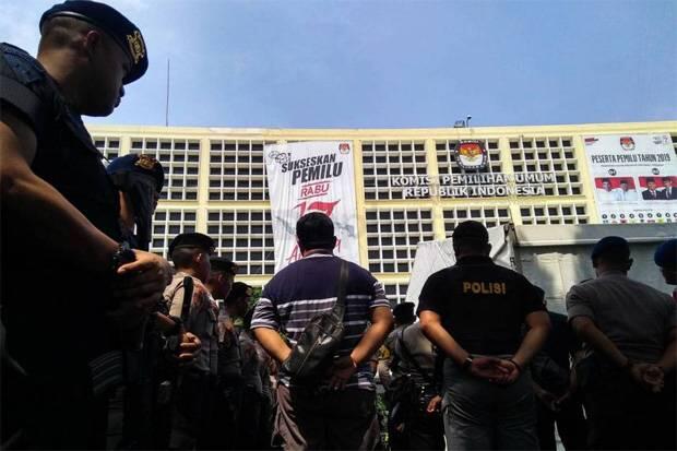 Demo Besar, Polisi Siapkan Rekayasa Lalu Lintas di Sekitar KPU