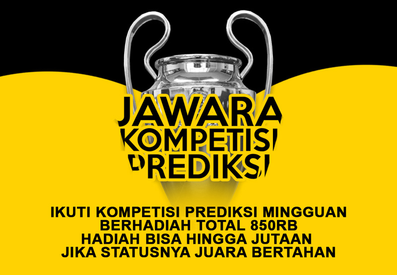 MERASA JAGO PREDIKSI? MASUK GAN! ADA HADIAHNYA!