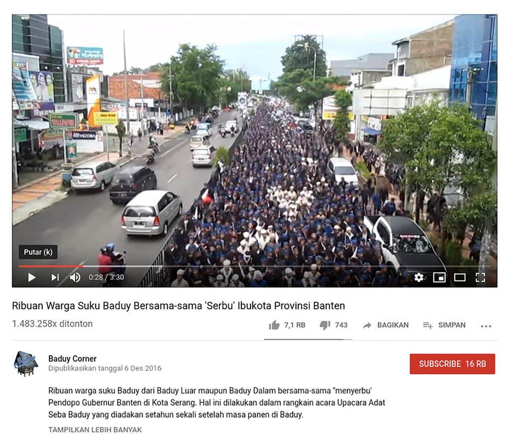 Aksi 22 Mei: Benarkah Warga Baduy Berbondong-bondong Ke Jakarta?