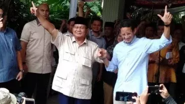 Takbir Iringi Penolakan Prabowo-Sandi Atas Hasil Penghitungan KPU