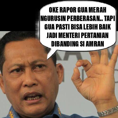 Pantaskah Budi Waseso Duduki Jabatan Mentan? 