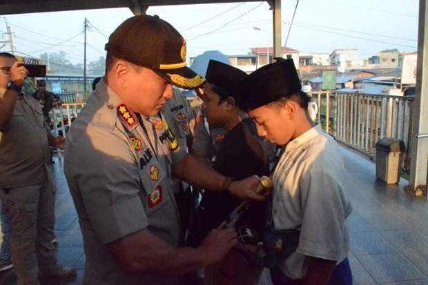 Hendak Demo ke Jakarta, Belasan Santri Asal Tangerang Dipulangkan Polisi