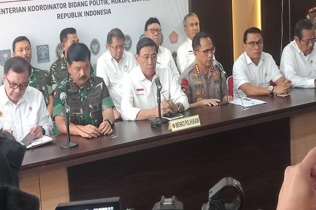 Ada Aksi Anarkis, Wiranto: Masyarakat Harus Diberikan Informasi yang Benar