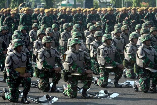Amankan Jakarta, TNI Tambah 20 Ribu Personel