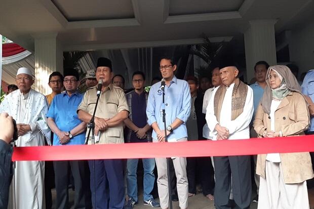 Imbauan Prabowo ke Pendukungnya: Jika Kau Dipukul, Jangan Melawan