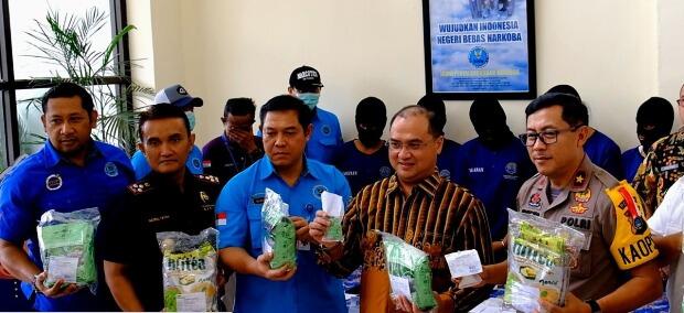 Bea Cuka dan BNNP Gagalkan Peredaran Narkotika di Pangkalpinang