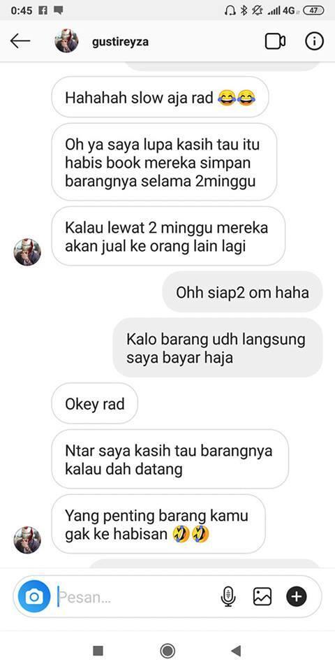 Hati Hati Penipu Ulung Gusti Reyza Alfharislye a.k.a Gusti Reyza Kharisma