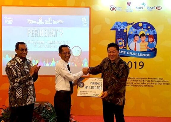 Galeri Investasi Binaan MNC Sekuritas Menangi 10 Days Challenge Periode I