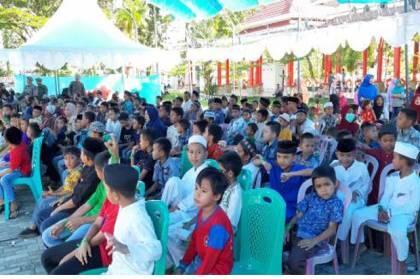 Sinergi Antam dan BUMN Gelar Seribu Santunan dalam 'BUMN Hadir untuk Negeri'