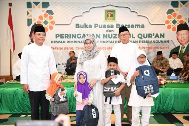 Melenggang ke Senayan, PPP Syukuran Bersama Ratusan Anak Yatim