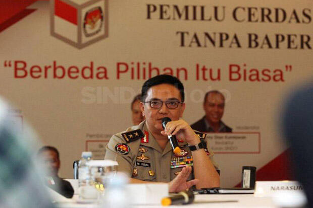 Polri: Wanita Bercadar yang Diamankan saat Demo 22 Mei Bukan Bomber