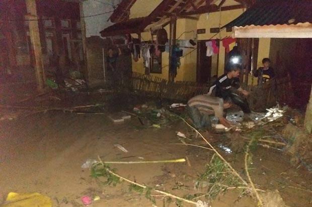 4 Kecamatan di Lebak Diterjang Banjir Bandang, Puluhan Rumah Rusak Berat