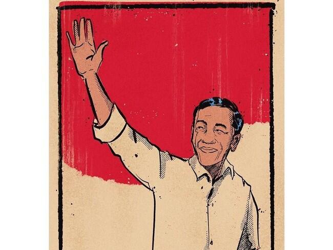 David 'Naif' Bikin Ilustrasi '5 Tahun Lagi' untuk Jokowi