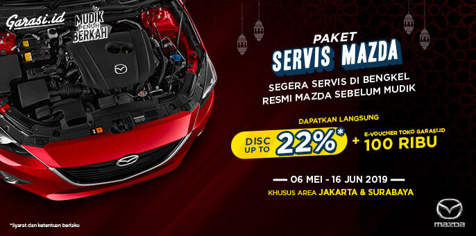 Untuk Pemilik Mazda, Nih Ada Diskon Servis Selama Mudik
