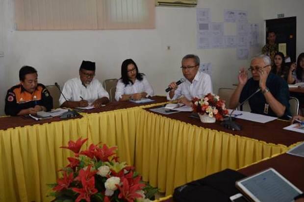 Wali Kota Palu Bahas Huntap PascaBencana