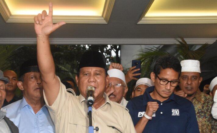 Beda Sikap Prabowo dengan Ahok Kalah Hitung Cepat